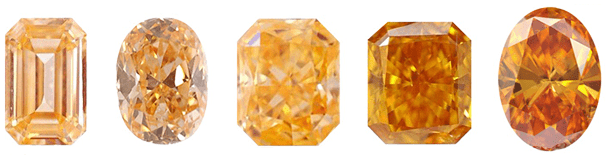 Orange Diamonds - Stunning Orange Diamonds