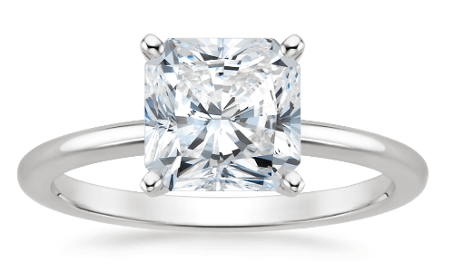Radiant Cut Diamonds - A Radiant Cut Diamond Solitaire Ring