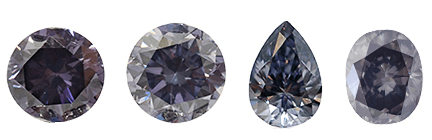 Violet Diamonds - Stunning Violet Diamonds