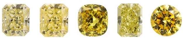 Yellow Diamonds - Stunning Yellow Diamonds