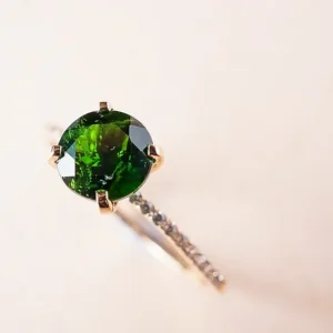 Chromium Tourmaline Ring