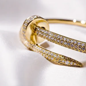 Diamond Snake Bangle