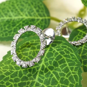 Eternity Circle Diamond Studs