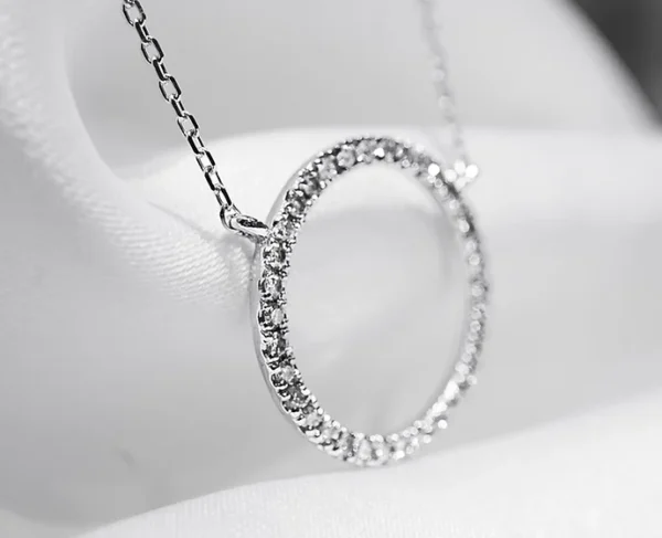 Eternity Diamond Necklace 2