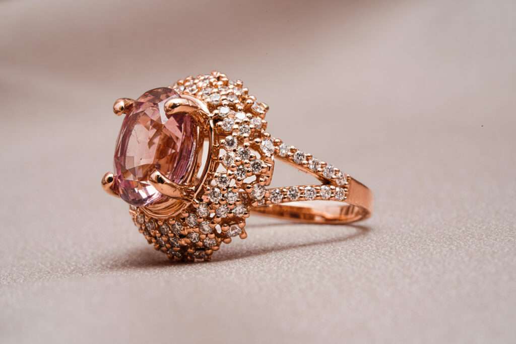 Gemstone Diamond Ring - Engagement Rings