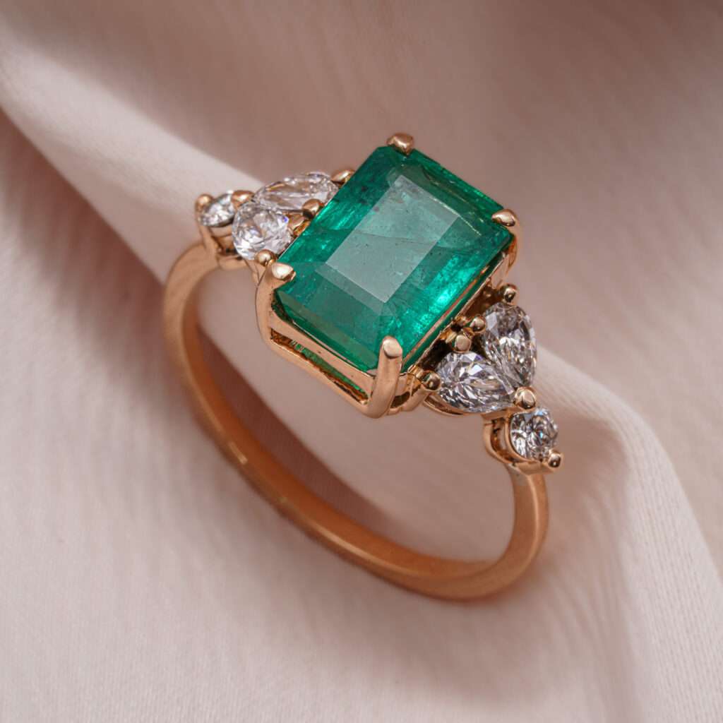Gemstone Diamond Ring - Gemstone Jewelry
