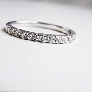 Half Eternity Wedding Band