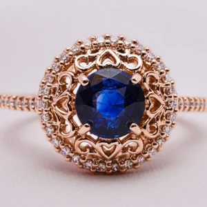 Heart of Blue Ring