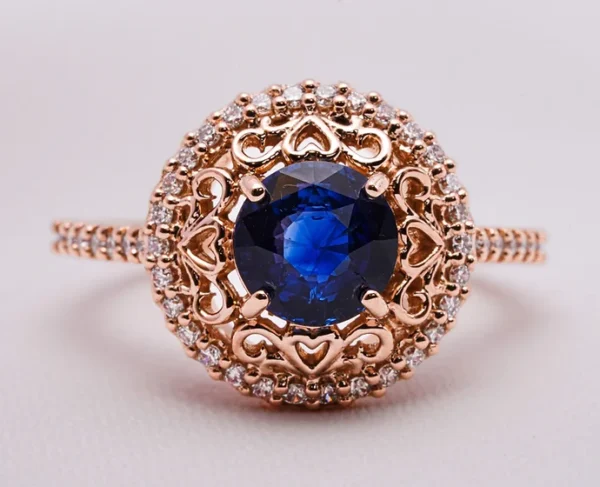 Heart of Blue Ring