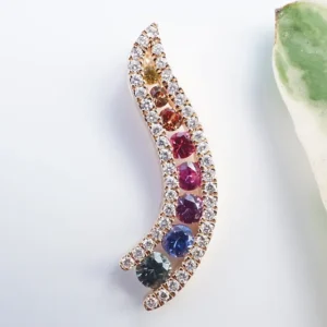 Rainbow Sapphire Pendant