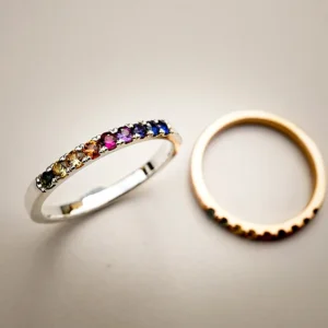 Rainbow Sapphire Ring