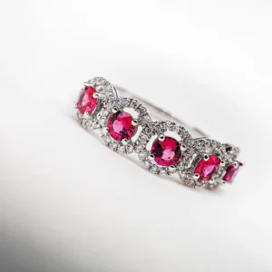 Ruby and Diamond Eternity Ring