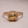 Sunny Sapphire Ring