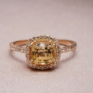 Sunny Sapphire Ring