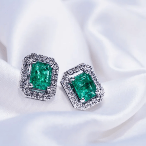 Enchanting Emerald Earrings