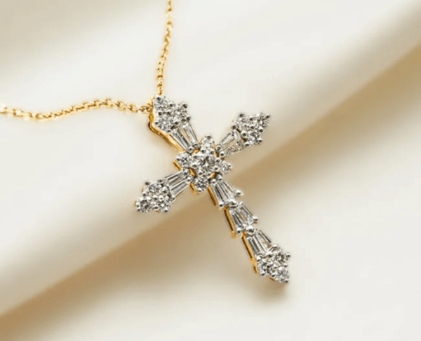 Eternal Grace Diamond Cross Necklace (2)