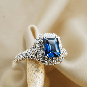 Ethereal Azure Brilliance Ring