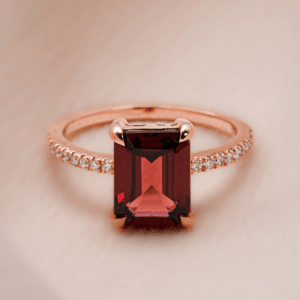 Garnet Brilliance Ring