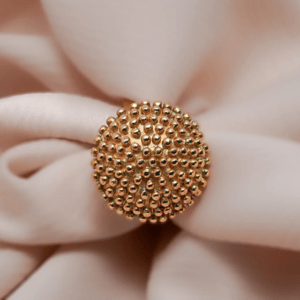 Gold Beaded Ring