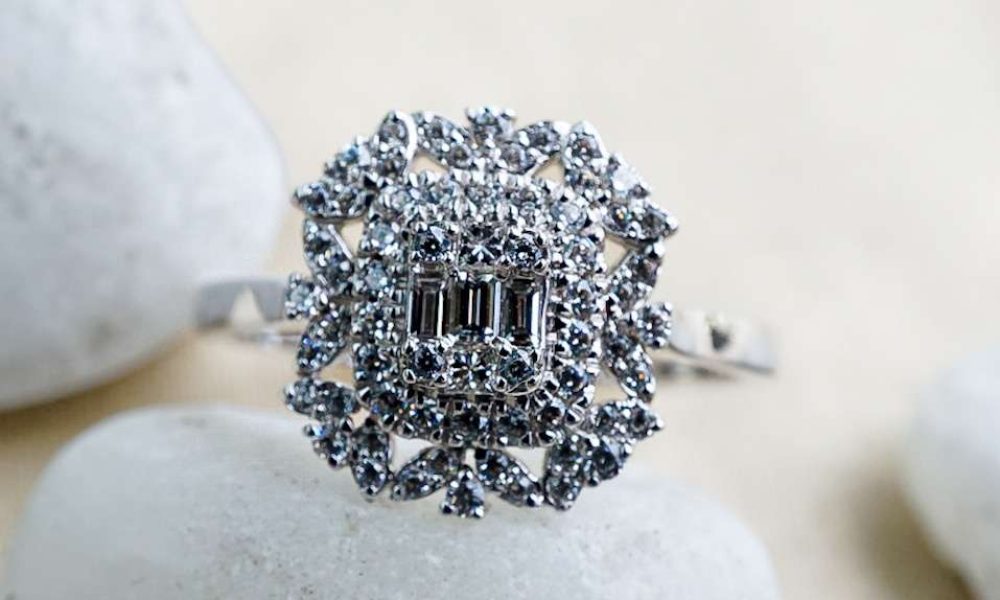 Black Diamonds - A Brilliant Diamond Ring
