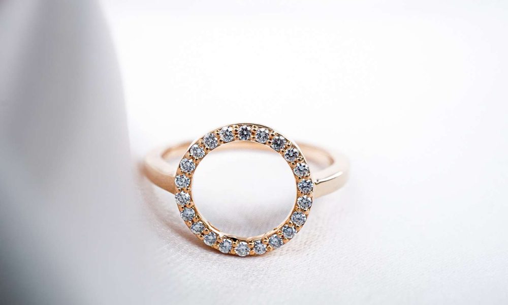 Blue Diamonds - A Brilliant Diamond Ring