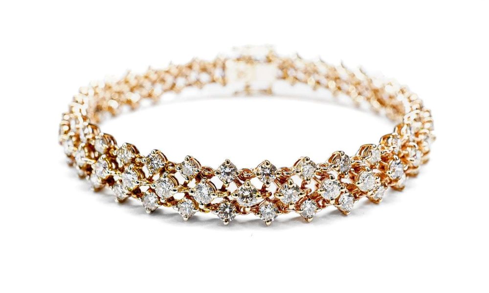 Chameleon Diamonds - A Brilliant Diamond Bracelet