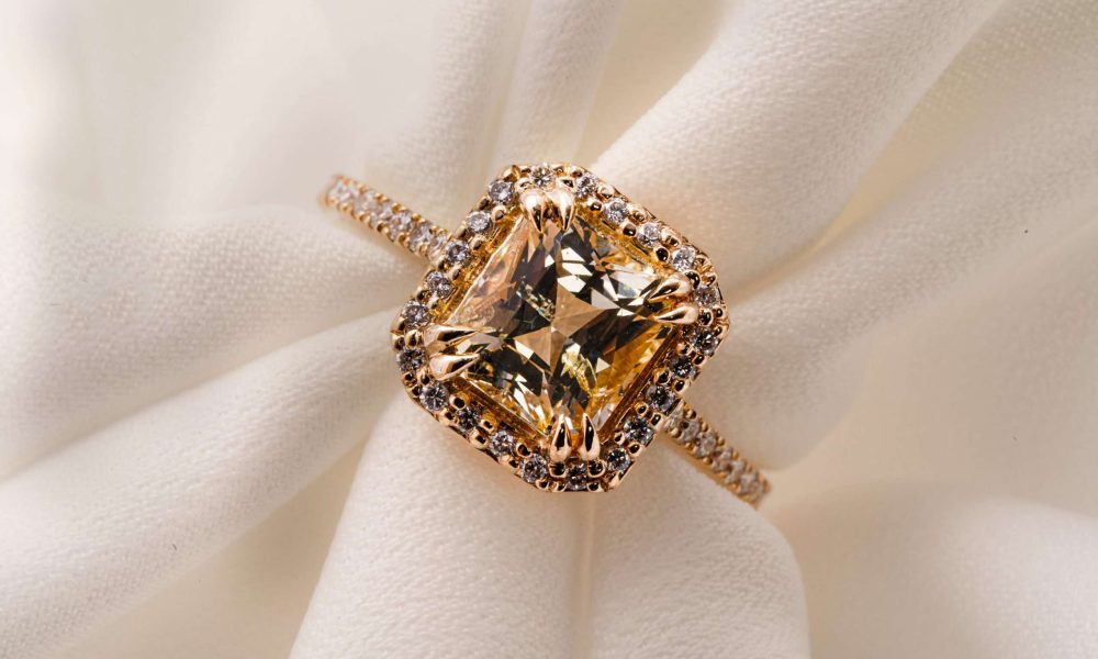 Gemstones - A Brilliant Gemstone Diamond Ring